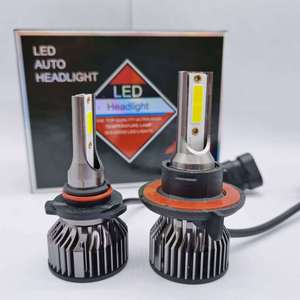 Phares LED F2 pour Voiture, Vente en Gros Fabricant, Ampoules Modifiées 12V H4H7 V6 Intégrées 6000K 48W 8000LM, Adaptation Universelle, Nouveauté - Product Image 1
