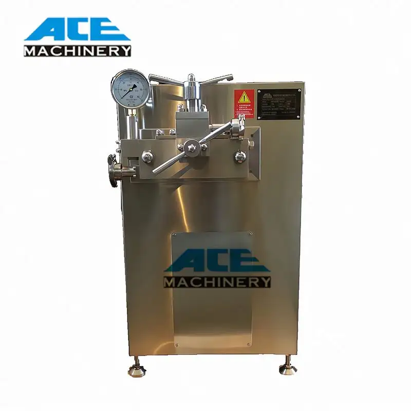 Máquina homogeneizadora industrial Ace 500L para leche