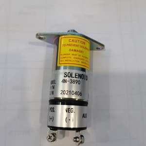 โซลินอยด์วาล์วหยุดน้ำมันเชื้อเพลิง 24v รุ่น 4N3890 4N-3890 สำหรับเครื่องยนต์ 3306 3406 3412 - Product Image 4