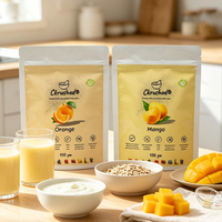 Sachet Doypack Personnalisé Anti-Odeur avec Fermeture Ziplock, Logo Personnalisé, Pochette Plastique Autoportante en Mylar pour Fruits Séchés et Poudres