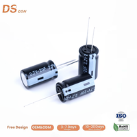 Ultracondensateur 2,7 V 20 F à fils radiaux 16x26 mm, faible ESR, haute capacité, longue durée de vie pour la sauvegarde des cartes d'instruments intelligents