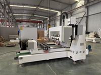 CNC industriel multi-broches à 4 têtes rotatives à 8 têtes à 5 axes pour sculpter les pieds de table de chaise et de canapé
