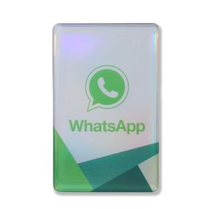 Oem/ODM NFC PVC thẻ bàn chải + Epoxy kỹ thuật số comercial khuyến mãi nhà thông minh khách sạn thẻ chìa khóa 13.56MHz WhatsApp Google Ins xem xét - Product Image 1