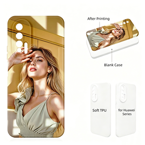 Fundas de Teléfono de TPU Suave para Sublimación 3D, para <span class=keywords><strong>Huawei</strong></span> Mate 80 70 60 50 40 30 20 Puro 90 Pro Max, Transferencia de Calor, Delgadas - Product Image 1