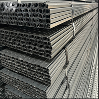 Supports de gouttière en acier galvanisé en forme de M pour système de support photovoltaïque, norme ASTM, certifié ISO 9001