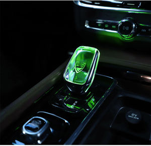 Pour <span class=keywords><strong>volvo</strong></span> Xc60 Xc90 S90 V90 S60 <span class=keywords><strong>v60</strong></span> V90 <span class=keywords><strong>CC</strong></span> <span class=keywords><strong>V60</strong></span> tête de vitesse de commande centrale en cristal tête de vitesse de commande centrale avec lumière LED au néon - Product Image 5