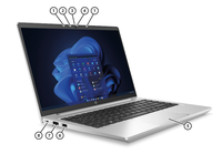 Ordinateur portable HPE EliteBook 650 G10 15.6 "i5-1335U 16GB RAM 1TB SSD FHD 1920*1080 Win11 Pro sans écran tactile double utilisé Intel i5