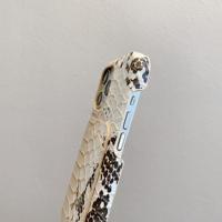 Vente en gros pour Iphone Python Card Holder Étui de téléphone de luxe en cuir PU