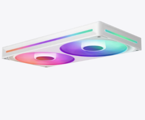 Vente en gros <span class=keywords><strong>NZXT</strong></span> F280 RGB Core <span class=keywords><strong>blanc</strong></span> 280mm refroidisseur de processeur RVB à un seul cadre unité de ventilateur de tour de refroidisseur d'air de jeu - Product Image 3