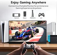 Écran dédié pour une expérience visuelle améliorée, moniteur portable tactile IPS FHD de 15,6 pouces, résolution 1080p pour interface 60 Hz
