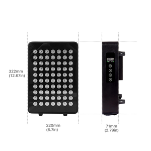 Lámpara <span class=keywords><strong>de</strong></span> Terapia LED <span class=keywords><strong>de</strong></span> Mano <span class=keywords><strong>de</strong></span> 300W, 660nm 850nm, Terapia <span class=keywords><strong>de</strong></span> Luz Roja <span class=keywords><strong>de</strong></span> Cuerpo Completo para el <span class=keywords><strong>Cuidado</strong></span> <span class=keywords><strong>de</strong></span> la Salud con Temporizador - Product Image 6