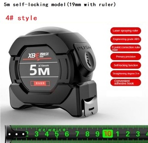 Ruban à mesurer en acier fluorescent de haute précision 10M <span class=keywords><strong>autobloquant</strong></span> épaissi résistant à l'usure W24-216 industriel de conception anti-chute - Product Image 5