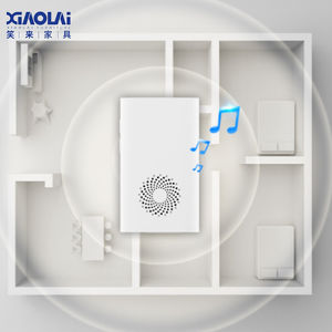 Sonnette de porte intelligente moderne <span class=keywords><strong>sans</strong></span> <span class=keywords><strong>fil</strong></span>, batterie <span class=keywords><strong>longue</strong></span> durée, sonnette électronique à <span class=keywords><strong>longue</strong></span> portée pour la maison, bouton d'appel - Product Image 6