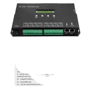 2025 New Hengyu H807SA 8 Ports 4096 Pixels <strong>LED</strong> Dimmers Artnet SPI Pixel <strong>Controllers</strong> WS2801 WS2811 <strong>DMX</strong> <strong>Controller</strong> String Light - Product Image 5