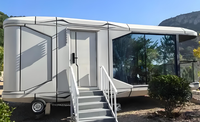 Maisons préfabriquées portables de luxe conçues sur mesure Space Pods mobiles Maisons capsules portables haut de gamme
