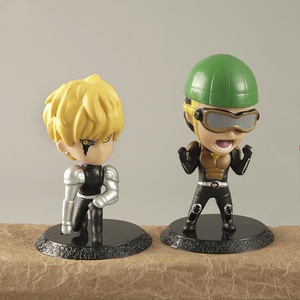 10ซม. 6ชิ้น/เซ็ตหนึ่งหมัดชายรูปปั้นอะนิเมะพีวีซีไซตามะโมเดลของเล่นสะสมแบบคงที่เครื่องประดับตั้งโต๊ะสำหรับเด็ก - Product Image 3