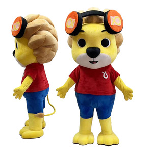 UYEAH MOQ 1 PC Costume da Mascotte Leone Personalizzato per Adulti, 3D 1:1 in Schiuma Intagliata, Non Gonfiabile, Personaggio Animale - Product Image 2