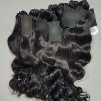 Oferta Especial: Paquetes de Cabello Humano Virgen Vietnamita sin Procesar, Proveedores de Cabello Virgen Vietnamita a Granel con Trama Doble