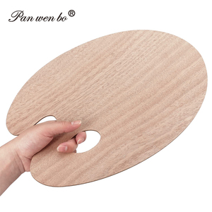 Panwenbo Artiste Porte-Pouce Plateaux <span class=keywords><strong>Palette</strong></span> <span class=keywords><strong>de</strong></span> <span class=keywords><strong>Peinture</strong></span> en Bois Plateau <span class=keywords><strong>de</strong></span> <span class=keywords><strong>Peinture</strong></span> Palettes pour <span class=keywords><strong>Peinture</strong></span> <span class=keywords><strong>Acrylique</strong></span> <span class=keywords><strong>Palette</strong></span> Art <span class=keywords><strong>Palette</strong></span> pour <span class=keywords><strong>Peinture</strong></span> - Product Image 1