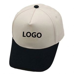 Casquette de baseball personnalisée en gros, de haute qualité, 100% coton, profil haut, 5 panneaux, avec logo brodé personnalisé - Product Image 2