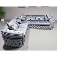 Venta de fábrica muebles sofá conjunto de lujo sala de estar turco personalizable sala de estar sofás de lujo de alta calidad