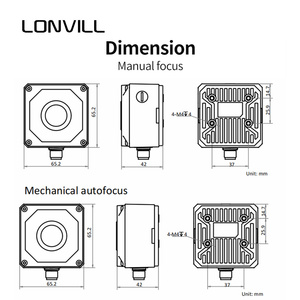 Hikrobot id3000 id3004 id3016 id3050 id3013 12.4mm 6mm 14.8mm quét mã vạch công nghiệp cố định gắn Máy quét mã 2D tự động - Product Image 5