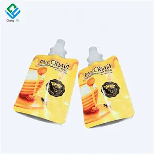 Custom Stick Pouch Aluminum Foil Powder Small Heat Seal Sachet 5g 10g 12g Natural Honey Sachet Packaging Bag