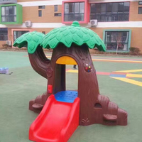 Feelbaby Équipement d'amusement extérieur Playhouse en plastique pour enfants pour jouer et jeux dans l'aire de jeux pour enfants