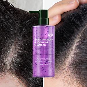 Shampoo antipelliculaire apaisant pour les démangeaisons, marque privée, nettoyage des cheveux, perle, rafraîchissement du <span class=keywords><strong>cuir</strong></span> <span class=keywords><strong>chevelu</strong></span>, apaisant, hydratant, pour cheveux sensibles - Product Image 2