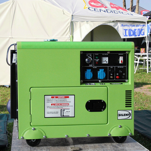 เครื่องกำเนิดไฟฟ้าดีเซลจินไต ซุปเปอร์ไซเลนท์ 10kW-5kVA 50/60Hz 1/3 เฟส กำลังสูง หลายแรงดัน พร้อมระบบ ATS ทองแดงแท้ 100% แบบเคลื่อนที่ได้ - Product Image 1