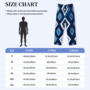 Ensemble de pantalons de pyjama décontractés en modal de soie pour hommes Robe de maison personnalisable pour l'hiver et la nuit Taille XL - Product Image 6
