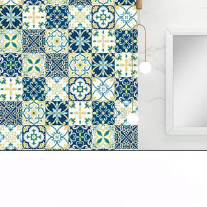 Muro con 3d stereo carta da parati autoadesiva bagno impermeabile <span class=keywords><strong>cucina</strong></span> sfondo decorazione retrò Thangka piastrelle adesivi - Product Image 2