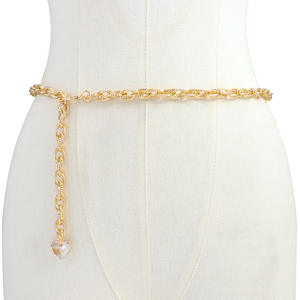 Women's Pearl <b>Cross</b> <b>Chain</b> Waist <b>Chain</b> Single Layer Imitation Pearl Daily Wear Fashion Body <b>Chain</b> - Product Image 3