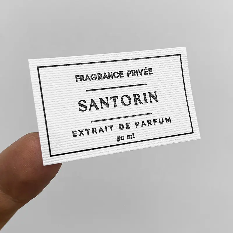Gran oferta, pegatina de embalaje de Perfume, etiqueta adhesiva de impresión de diseño de lujo para caja de botella de Perfume
