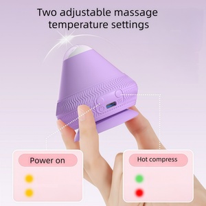 CZFIT Electric Adsorption Heating Fascia <b>Ball</b> Vibration Relief Fatigue Acupoint Relaxation <b>Massage</b> Rechargeable Customizable - Product Image 6