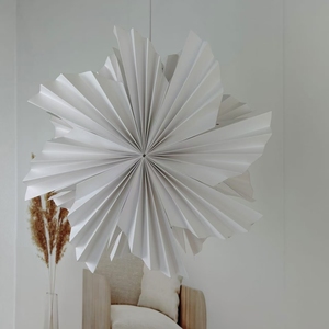 Có thể điều chỉnh chiều cao gấp giấy đèn lồng đèn trần Bắc Âu phong cách trong nhà khách sạn trung tâm mua sắm trang trí - Product Image 1