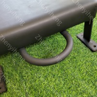 Banc de musculation mini nordique portable en métal pour développer les fessiers et les ischio-jambiers, chaise romaine pour salle de sport à domicile