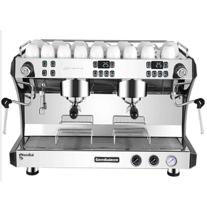 gemilai 3148 เครื่องชงกาแฟเอสเพรสโซกึ่งอัตโนมัติสองหัวกลางแจ้งสําหรับขาย - Product Image 2