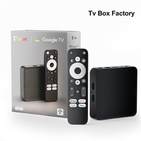 Boîtier TV Android certifié pas cher GD2 4K Smart TV Box Amlogic S905Y4 Quad Core 2GB 32GB Decolor DDR4 WiFi 2.4G5G Google TV OS Tvbox