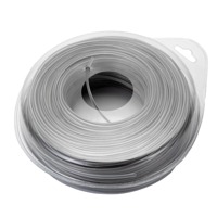 Fil de coupe en nylon de qualité industrielle supérieure 2,4/2,7/3,0/3,3 mm 15 m pour débroussailleuse à essence – Ligne de coupe pour herbe