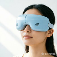 Masseur oculaire intelligent avec compression d'air, thérapie par compresse chaude et froide pour le syndrome de l'œil sec, la blepharite, aide au sommeil