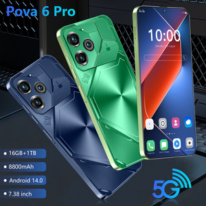 Bán buôn pova6 Pro điện thoại thông minh 16GB + 1TB phiên bản toàn cầu màn hình lớn HD LCD mở khóa 3G 4G 5g điện thoại di động Android điện thoại thông minh - Product Image 6