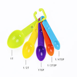 Juego de cocina de 6 piezas de silicona colorida, bonita comida Digital inteligente, cuchara medidora de 1 gramo y 60ml con báscula para uso doméstico - Product Image 3