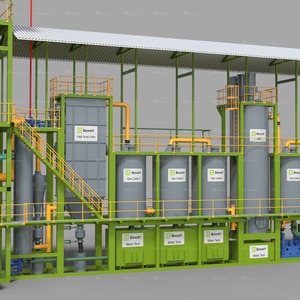 Alta Temperatura Filtro Biowatt 1000, Sistema Compacto de Generación de Energía de Biomasa, Central Térmica, Generador de Gas de Madera, Gas Industrial - Product Image 4