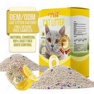 Özel etiket özelleştirme hızlı emilim doğal Mineral kil uzun ömürlü tazelik bentonit kedi kumu - Product Image 1