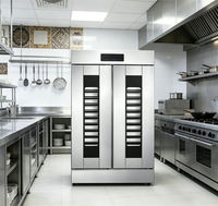 Armoire de Fermentation Commerciale et Boîte de Pousseur de Pâte avec Contrôle Tactile 2800W 6-64 Étagères Personnalisables Prête à l'Expédition