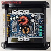 Amplificateur de voiture miniature 600Wrms, amplificateur de voiture de classe D avec télécommande et haute efficacité pour l'audio de voiture, pour haut-parleur de subwoofer de voiture
