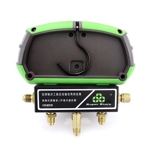 HvAC कई गुना गेज सुपर स्टार ब्रांड दबाव गेज ST-B268 बॉल वाल्व स्विच - Product Image 6