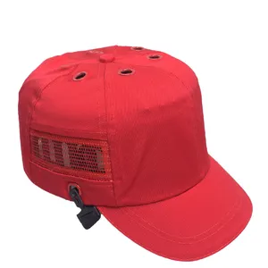 HBC หมวกกันกระแทกหัวสไตล์ญี่ปุ่นหมวกกันน็อคแผ่น EVA แบบถอดได้หมวกเบสบอลแบบปลอดภัยหมวกกันกระแทกหมวกแข็งสำหรับทำงาน