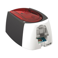 Printer Kartu ID Thermal Satu Sisi Evolis Badgy200 Asli dengan Konektivitas Ethernet, Printer Kartu PVC Plastik Mini